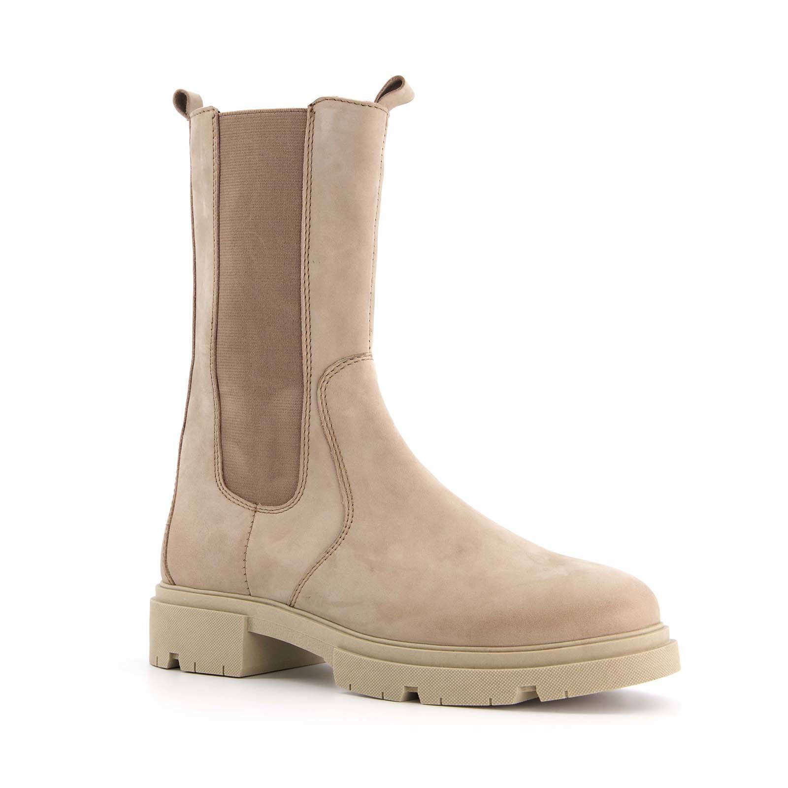 Scapino Harper nubuck chelsea boots beige online kopen