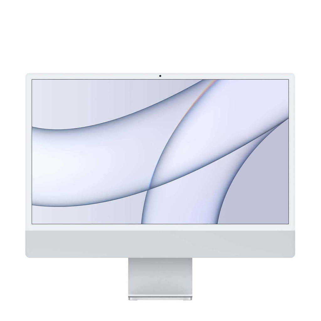 Apple Retina 4.5K 24'' (2021) 16GB/256GB 2-port iMac, Zilver