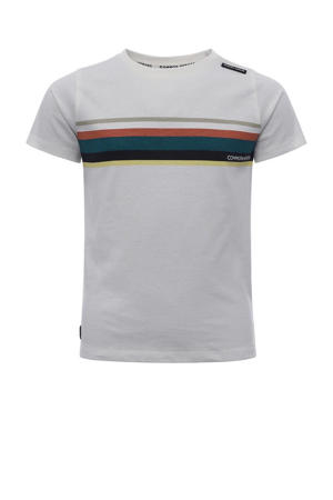 T-shirt met printopdruk offwhite/multicolor