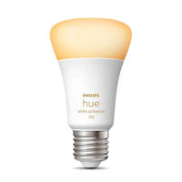 Philips Hue Standaardlamp A60 E27 1-pack - warm tot koelwit licht, Wit