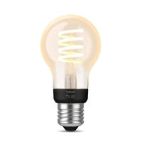 Philips Hue Filament Standaardlamp A60 E27 1-pack - warmkoelwit licht, Zwart