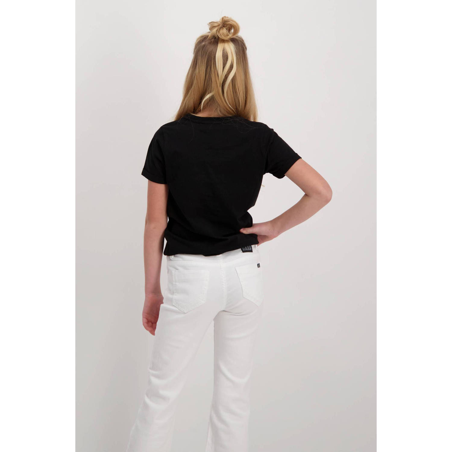 Cars T-shirt Kaira met printopdruk zwart