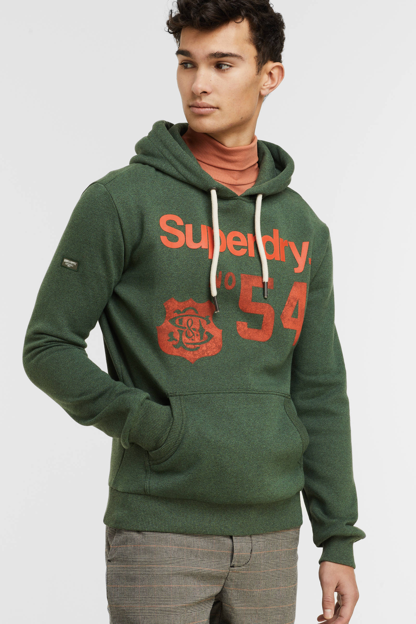 khaki superdry hoodie