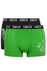 C&A   boxershort Xbox - set van 2 groen/zwart, Groen