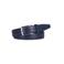 Profuomo leren riem donkerblauw