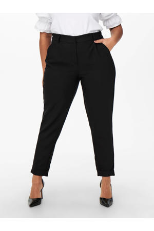 cropped slim fit pantalon CARBIRS zwart