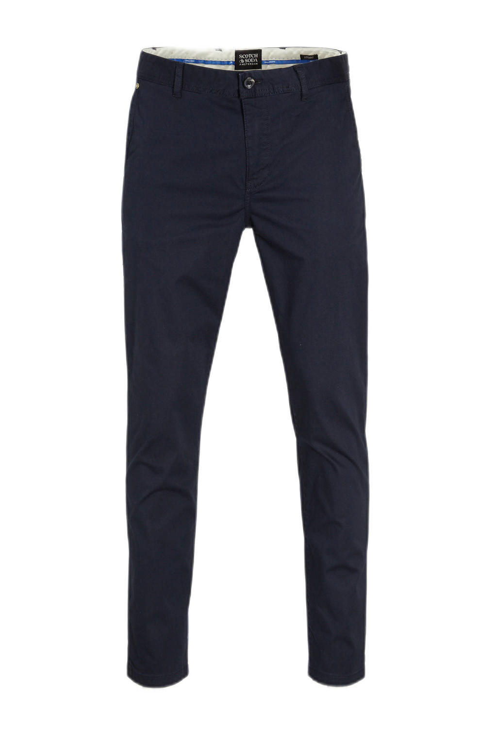 Scotch & Soda regular slim fit chino Stuart Night | wehkamp