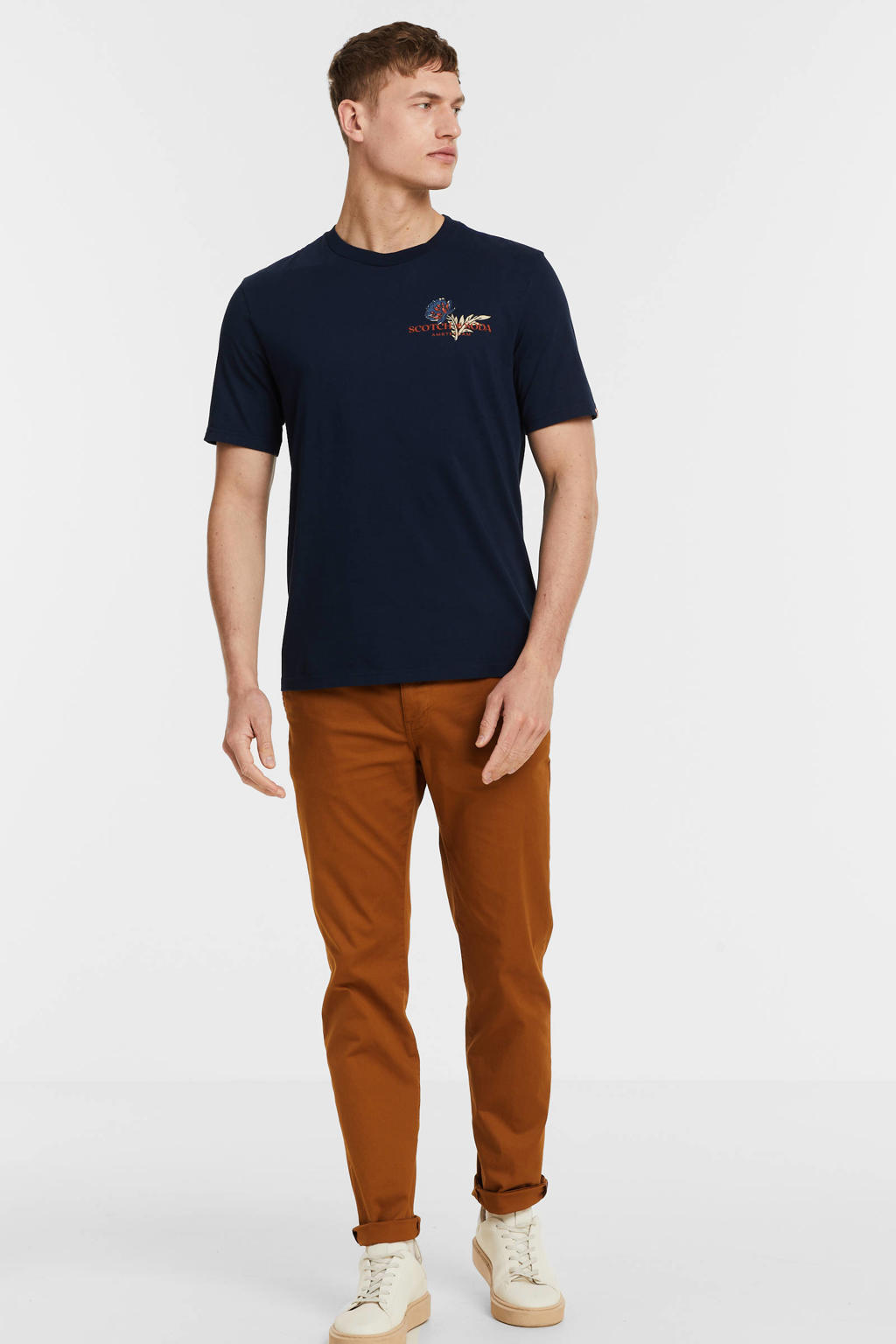 Scotch & Soda regular slim fit chino Stuart | wehkamp