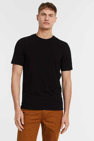 basic T-shirt met biologisch katoen black