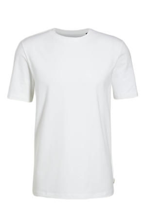 basic T-shirt met biologisch katoen white