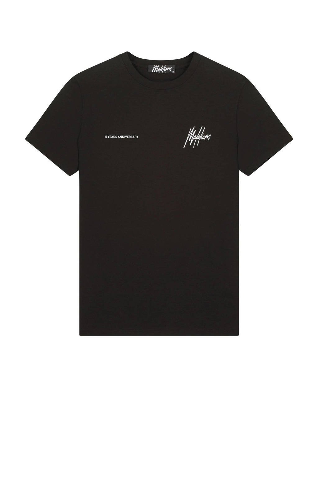 Malelions regular fit T-shirt black