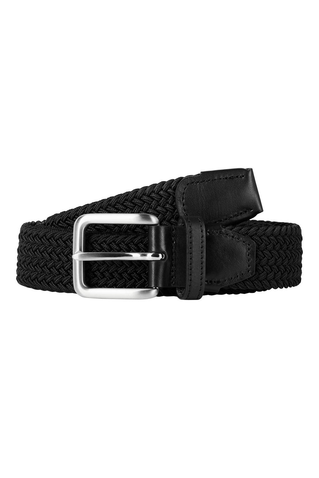JACK & JONES gevlochten riem JACSPRING zwart