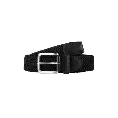 JACK & JONES gevlochten riem JACSPRING zwart afbeelding