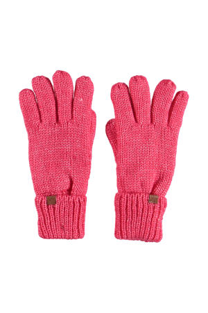 handschoenen gemeleerd roze