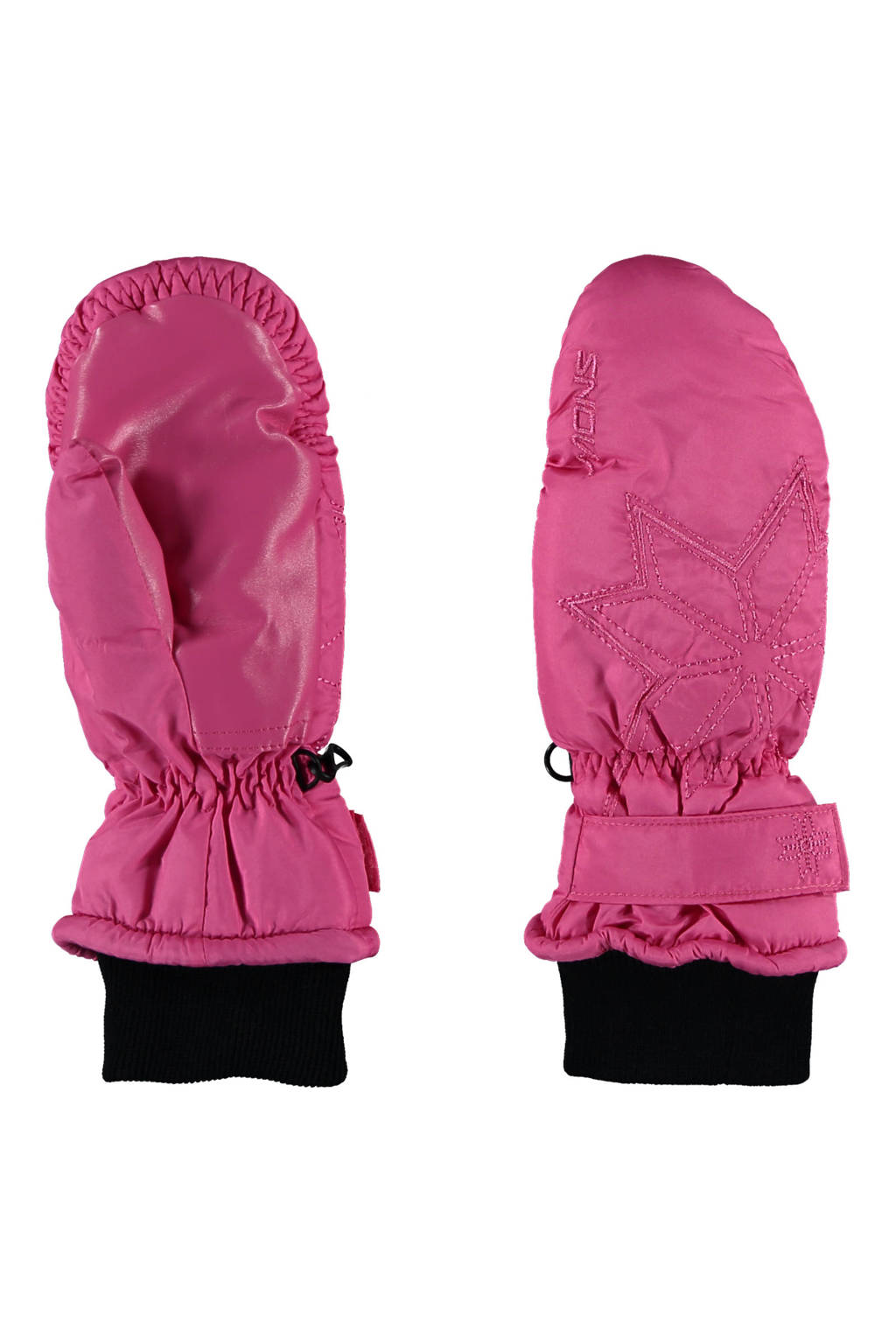 Sarlini wanten met borduursels roze, Roze