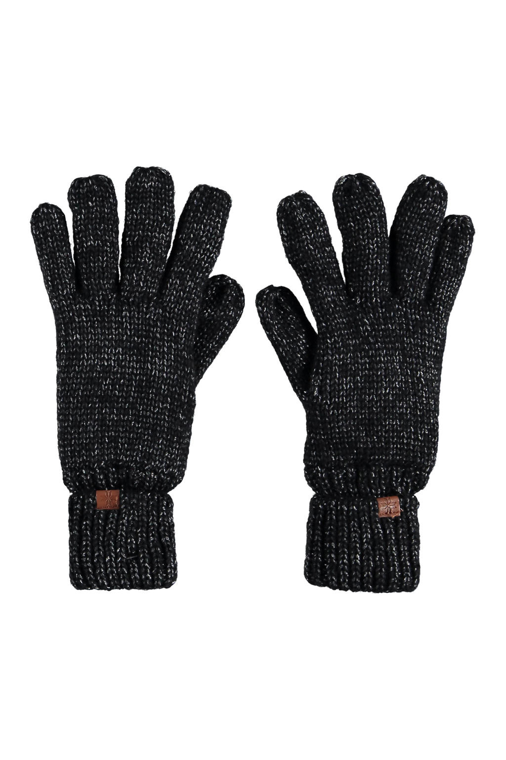Sarlini handschoenen gemeleerd zwart