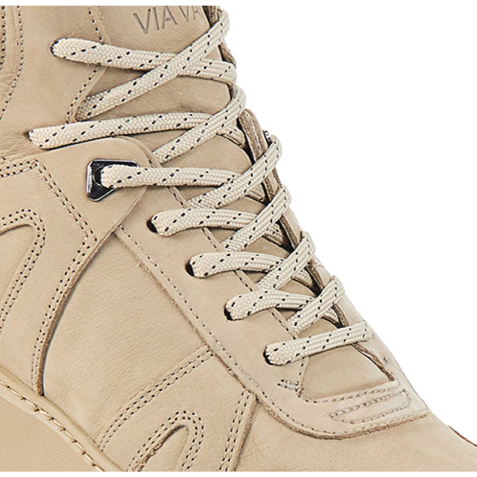 Juno Uni | VIA VAI beige sneakers | VIA VAI