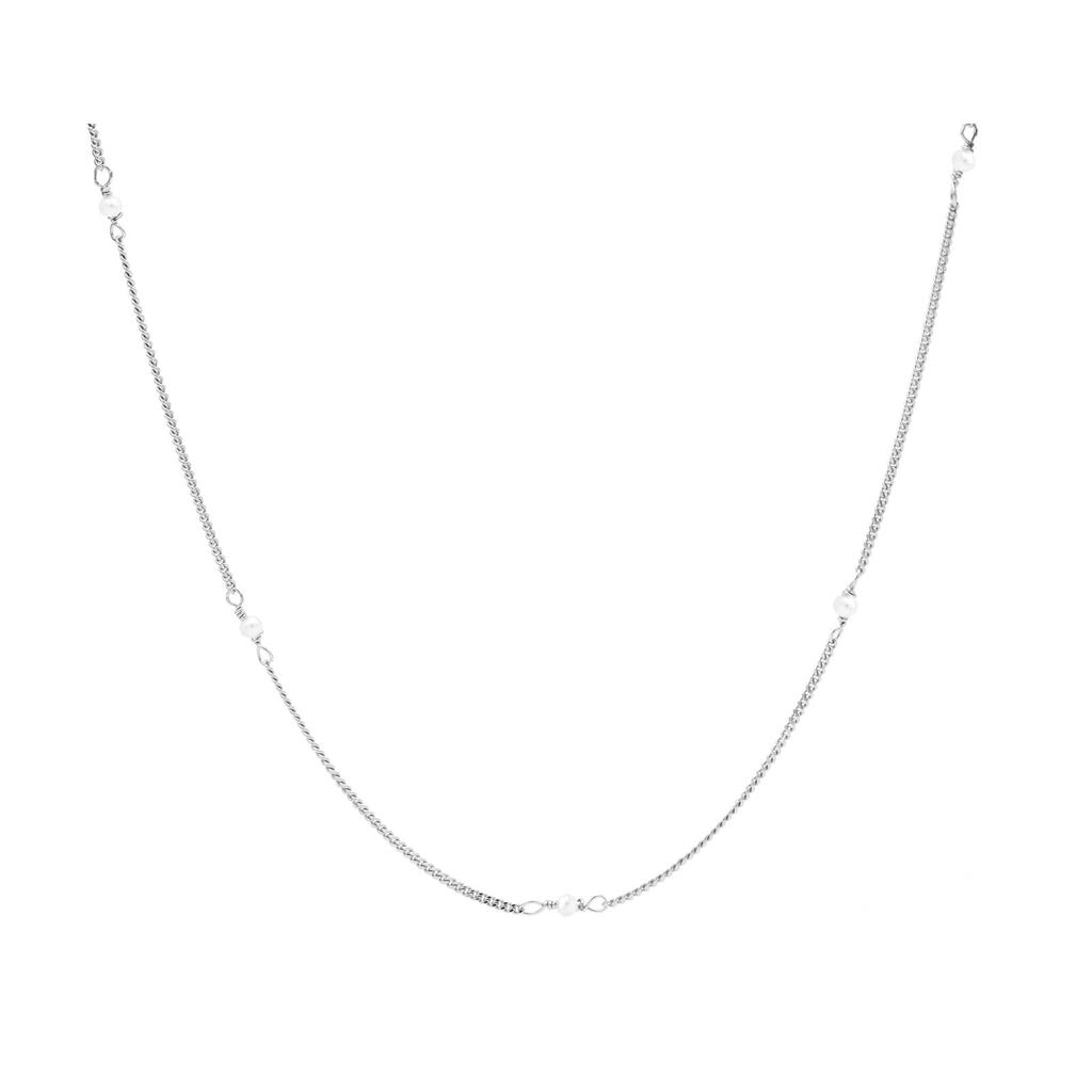 KARMA Jewelry sterling zilveren ketting Pearly Chain