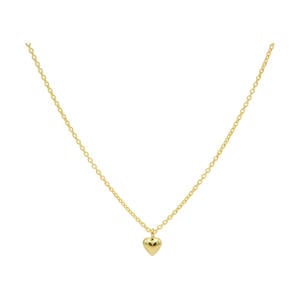 gold plated ketting Loving Heart