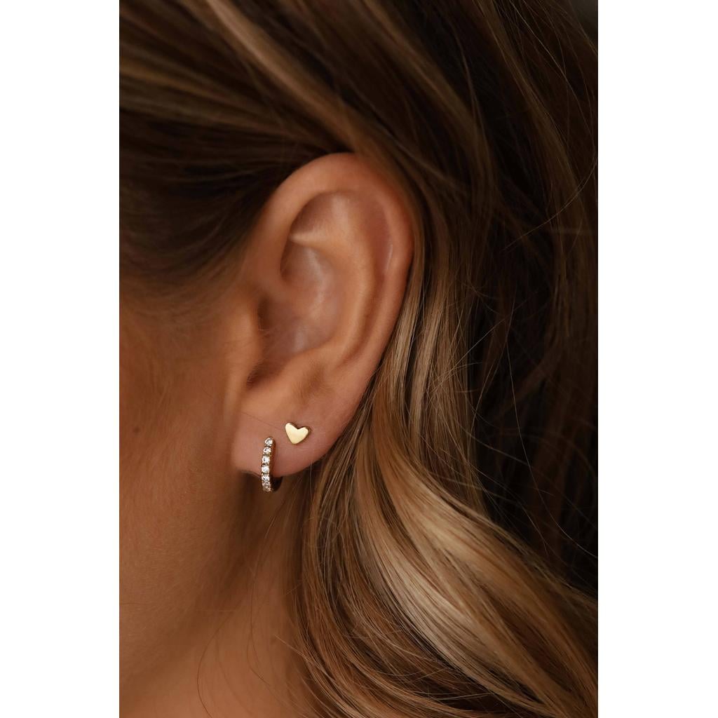 KARMA Jewelry gold plated oorbellen Let's Rock (set van 2)