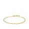 KARMA Jewelry gold plated armband Solid Square