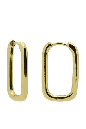 gold plated oorbellen Soft Shapes