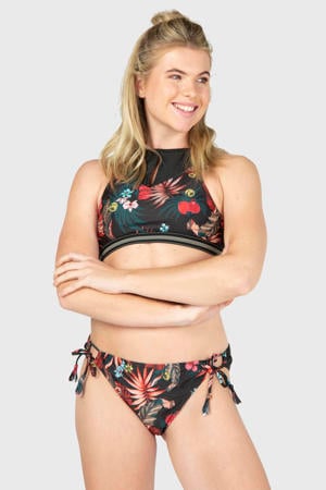 bikinibroekje Noleste zwart/rood
