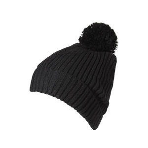 muts met pompon zwart
