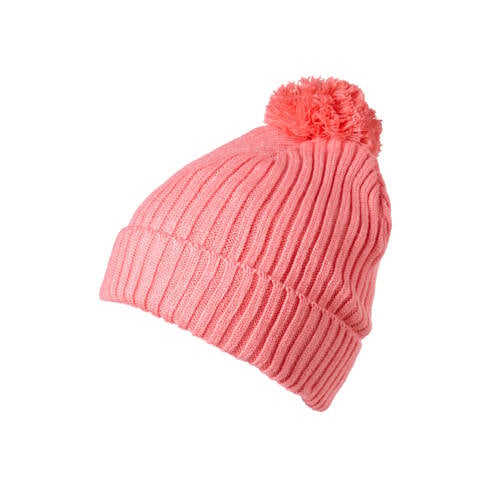 Sarlini muts met pompon roze afbeelding