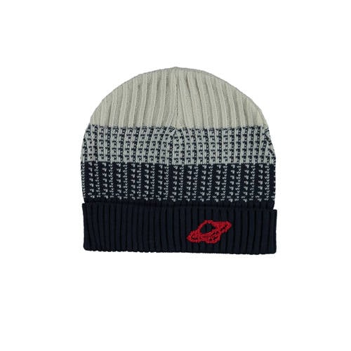Sarlini muts met strepen blauw afbeelding