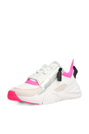 Bailia  sneakers wit/roze