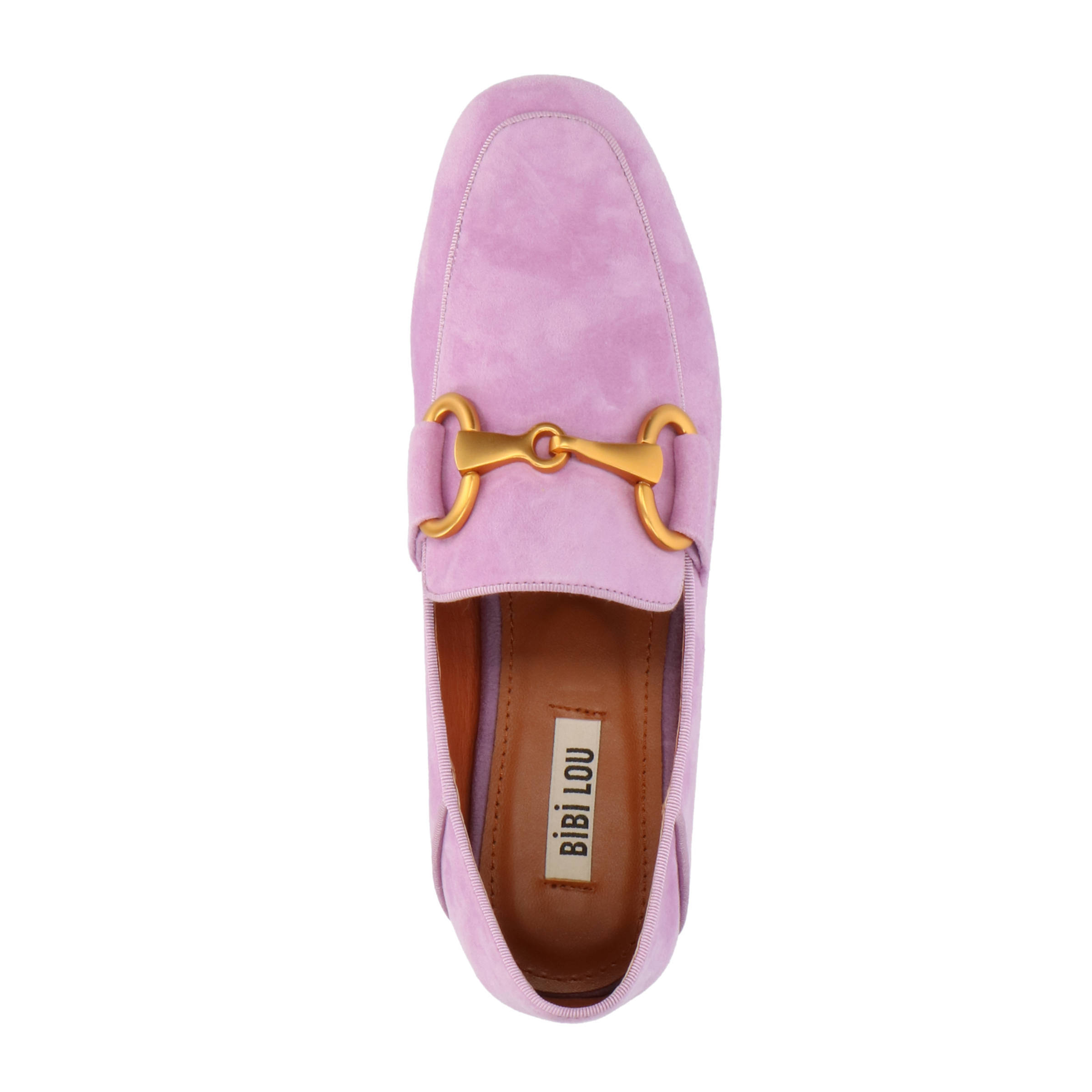 Bibi Lou Ballokume suède loafers roze | wehkamp