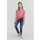 Anytime basic T-shirt roze