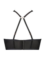 thumbnail: Hunkemöller longline push-up bh Margaret by Lucy Hale zwart