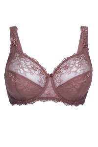 LingaDore niet-voorgevormde beugelbh Daily Full Coverage Lace oudroze