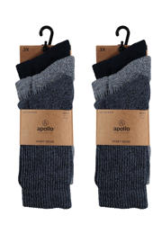 thumbnail: Apollo   sportsokken - set van 6 blauw