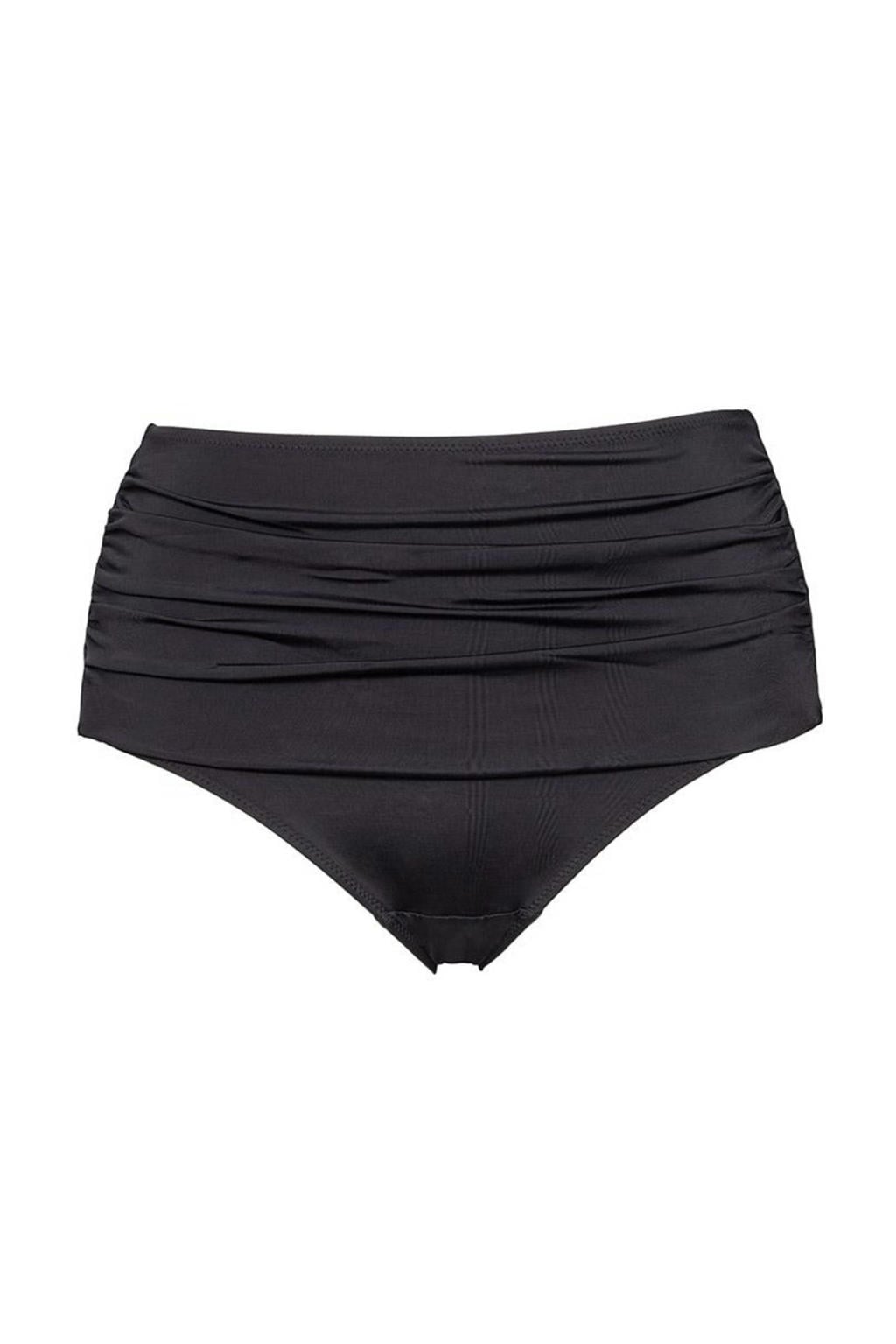 Plaisir high waist bikinibroekje zwart