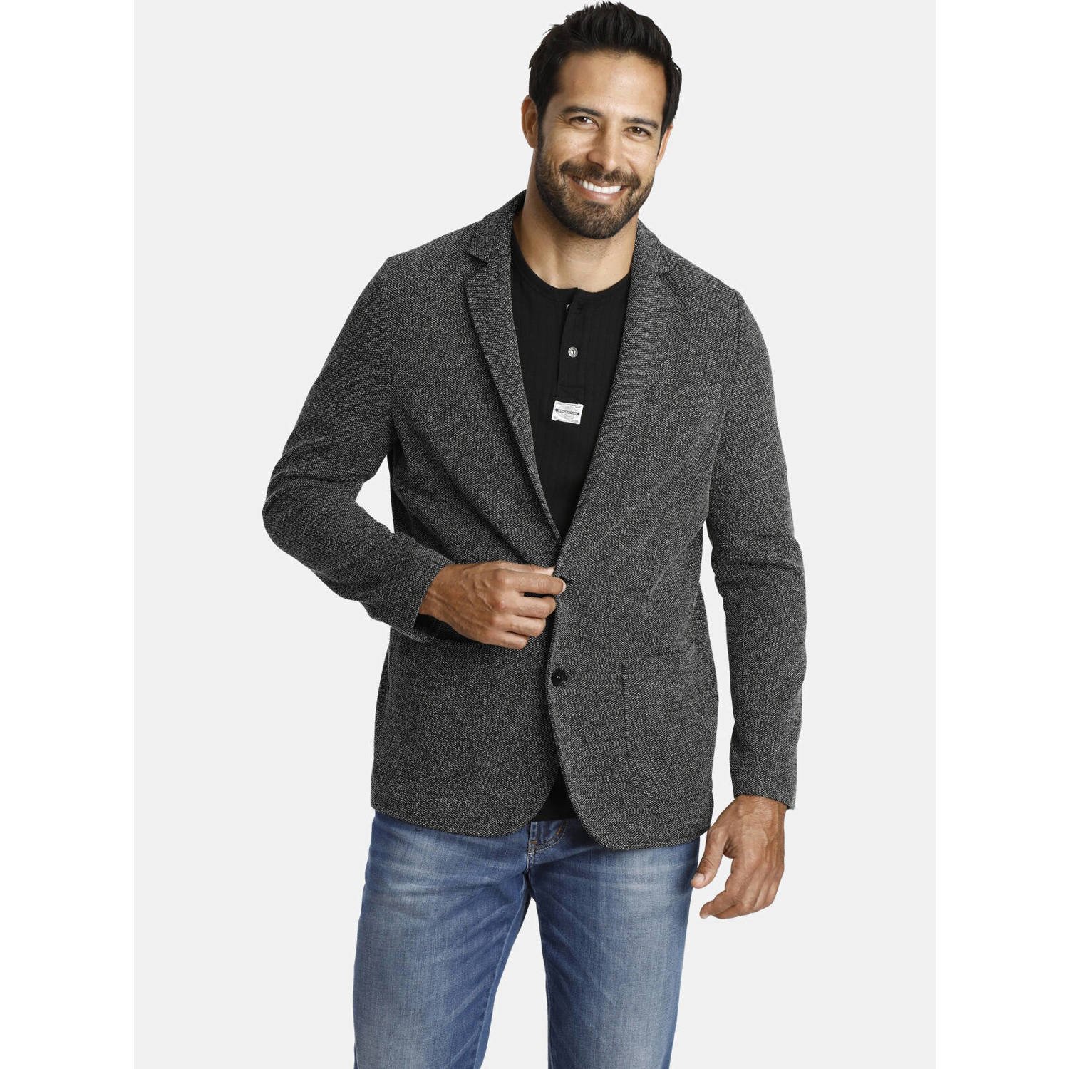 Jan Vanderstorm regular fit colbert ALBIN Plus Size