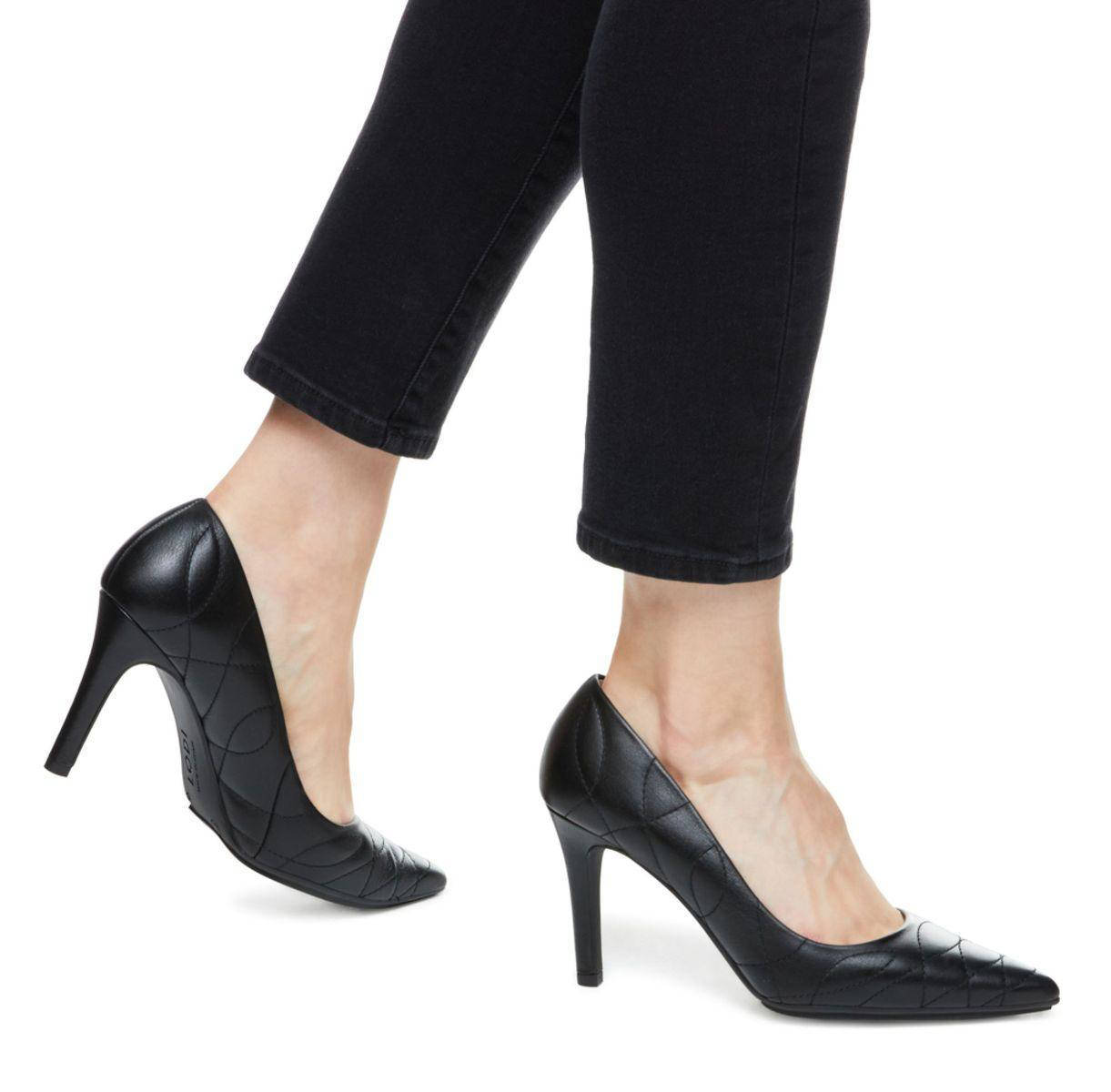 Högl – 0-189000 – Zwart leer pump – Elias Shoes – Schoenen webshop