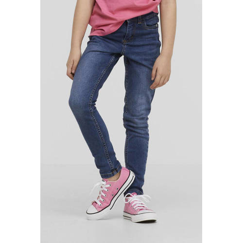 anytime skinny jeans blue wash afbeelding