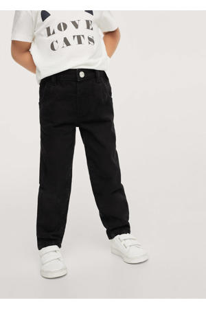 high waist loose fit jeans black denim
