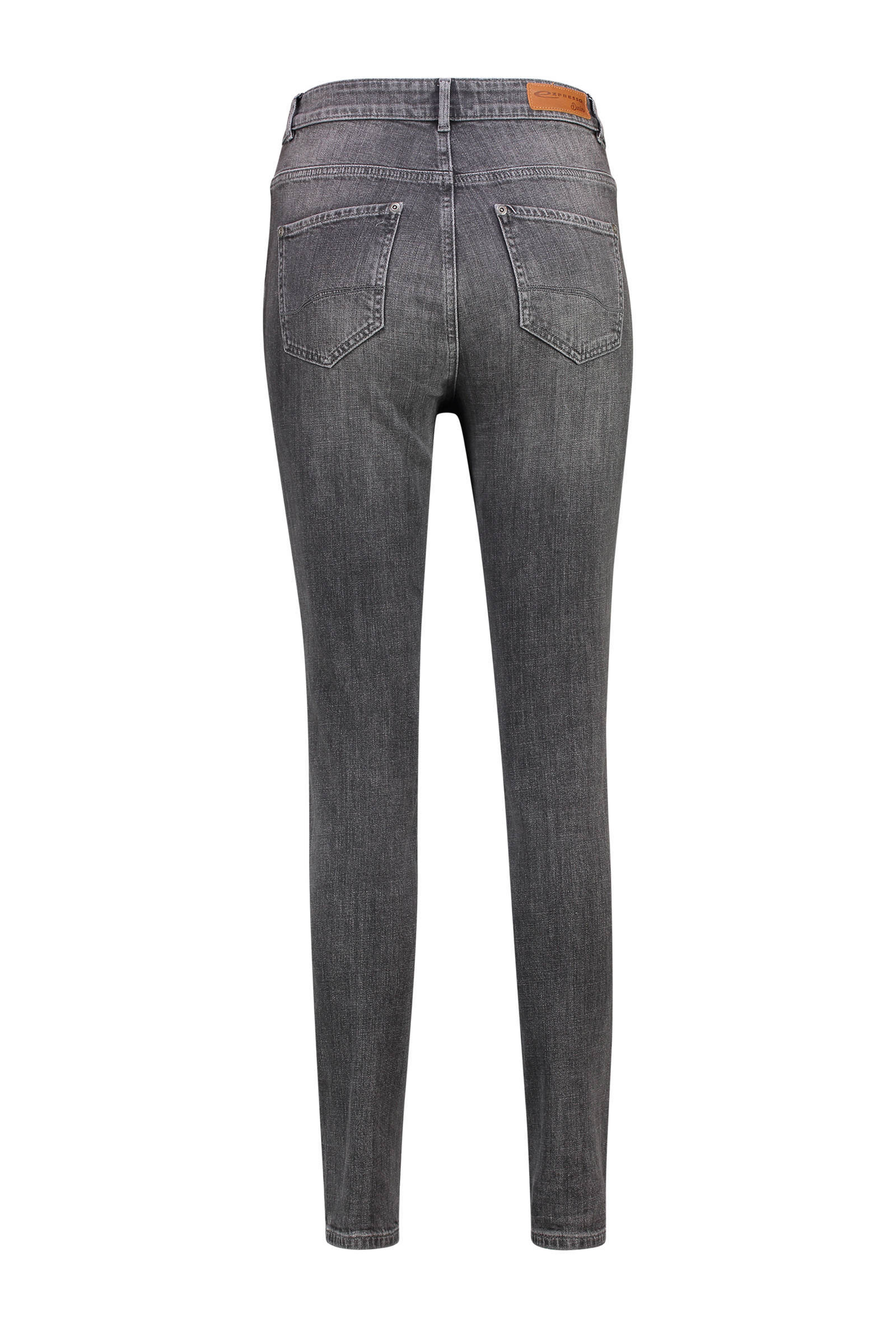 Expresso high waist skinny jeans grijs | wehkamp