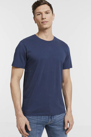 T-shirt donkerblauw