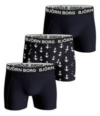 Björn Borg boxershort (set van 3), Zwart