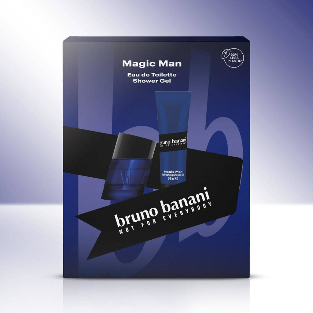 Bruno Banani Magic Man eau de toilette + showergel - 30 ml + 50 wehkamp
