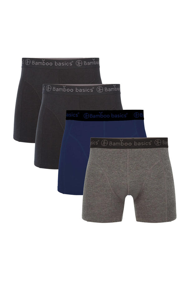 Xaanelr Boxershorts voor heren, onderbroeken, bamboe, viscose, ondergoed, retroshorts, verpakking van 4 of 8 stuks, S-3XL, 3XL