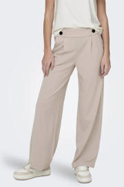 thumbnail: JDY high waist wide leg broek JDYGEGGO beige