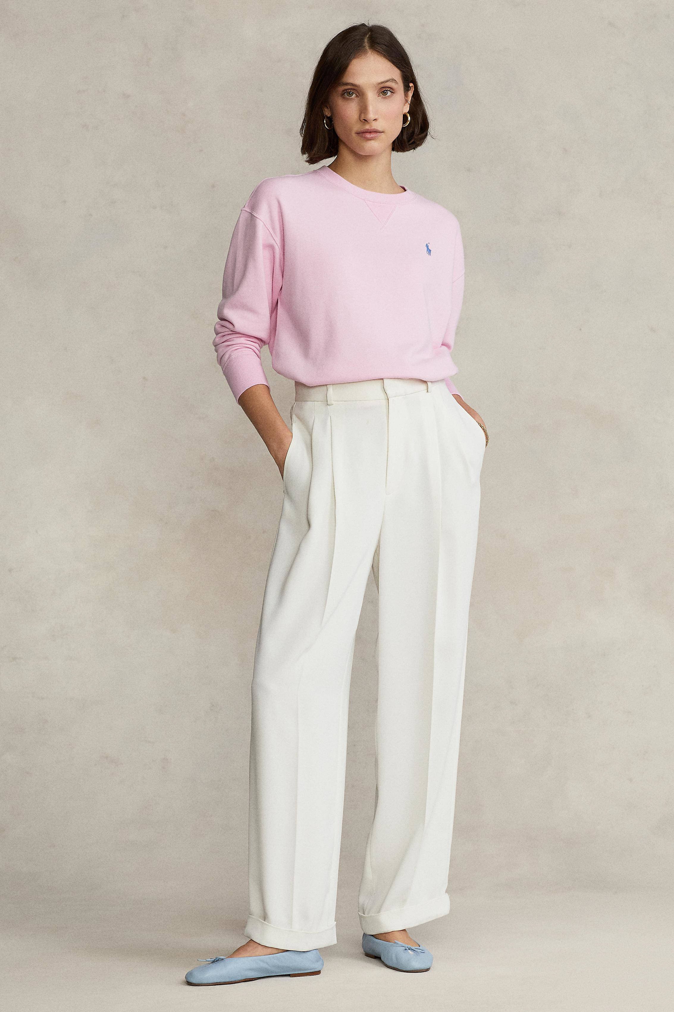 ralph lauren roze trui