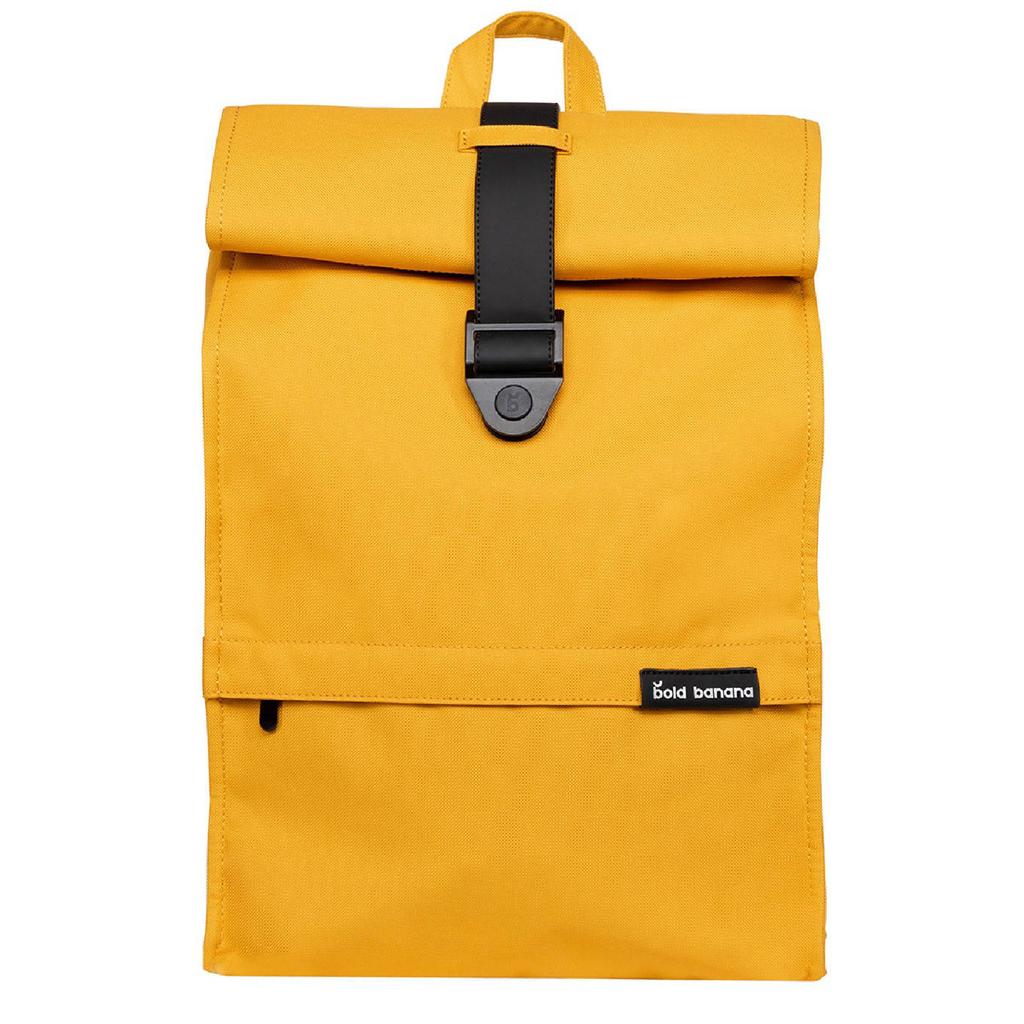 Bold Banana rugzak Roll Top geel