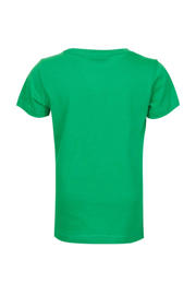 thumbnail: Someone T-shirt Tanza met printopdruk groen